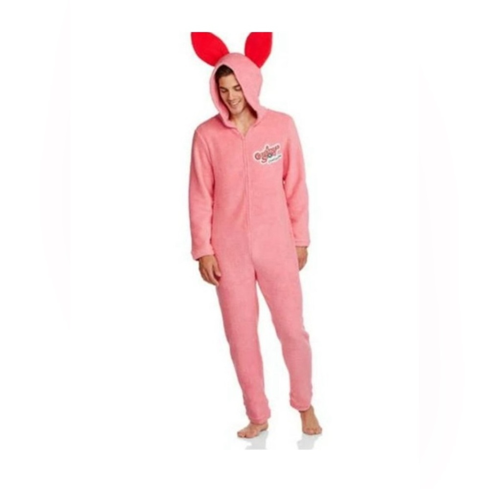 A Christmas Story, Men’s Pink Bunny union suit, Medium